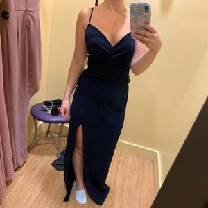 Stunning navy Windsor dress